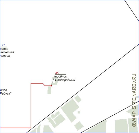 Transporte mapa de Krasnodar