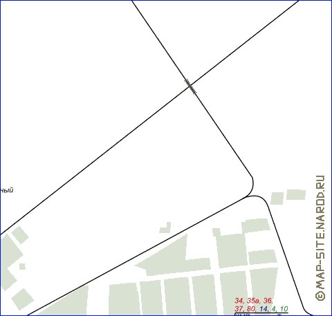 Transporte mapa de Krasnodar