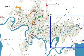 Transporte mapa de Krasnodar