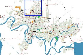 Transporte mapa de Krasnodar