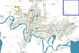 Transporte mapa de Krasnodar