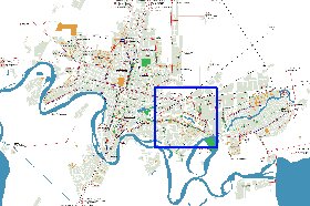 Transporte mapa de Krasnodar