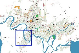 Transporte mapa de Krasnodar