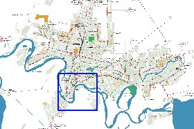 Transporte mapa de Krasnodar