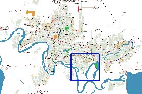 Transporte mapa de Krasnodar