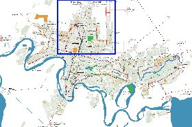 Transporte mapa de Krasnodar