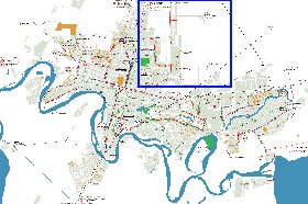 Transporte mapa de Krasnodar