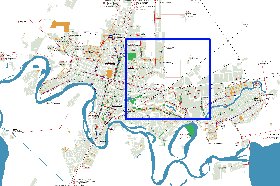 Transporte mapa de Krasnodar