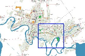 Transporte mapa de Krasnodar