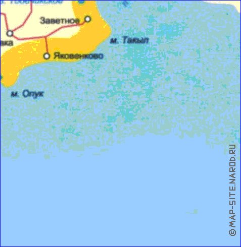 Administrativa mapa de Crimeia