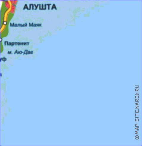 Administrativa mapa de Crimeia