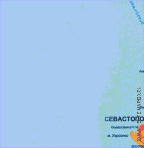 Administrativa mapa de Crimeia