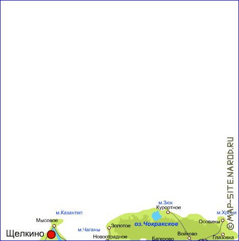 Fisica mapa de Crimeia