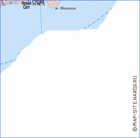 mapa de Crimeia do idioma ucraniano