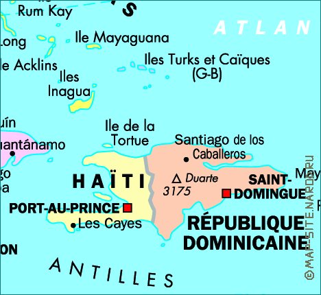 carte de Cuba