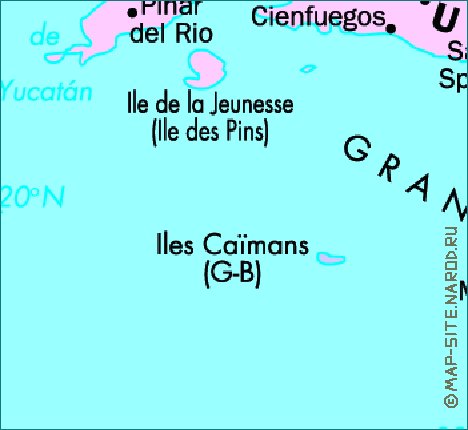 carte de Cuba