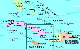 carte de Cuba