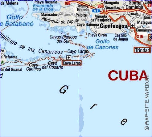 carte de Cuba