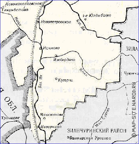 Карта кугарчинского района со спутника в реальном времени