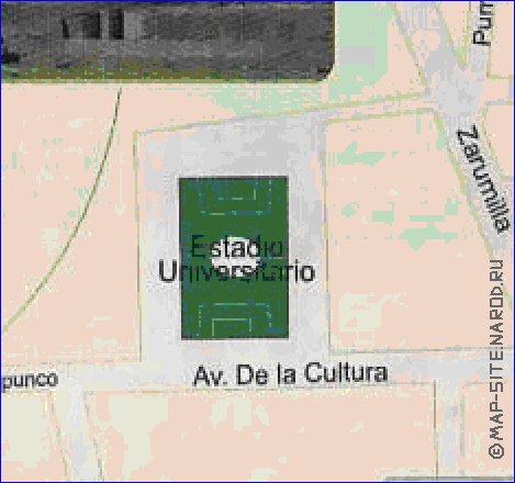 carte de Cuzco en espagnol